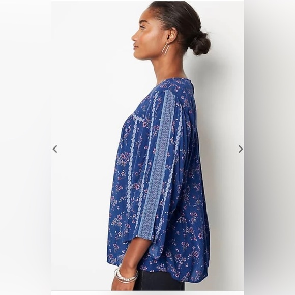 J. Jill Night Sky Floral Top - Picture 2 of 8